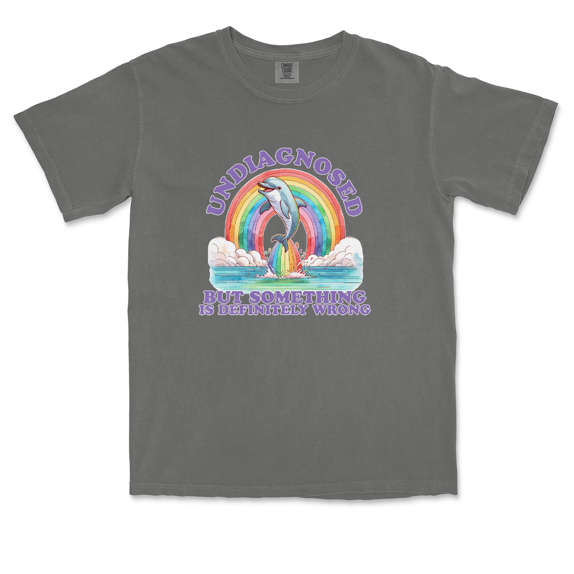 Undiagnosed But Something Is Definitely Wrong Vintage Soft Unisex T-shirt 