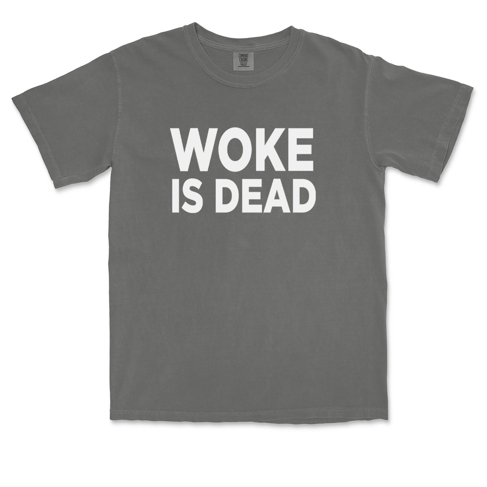Woke Is Dead Satire Vintage Soft Unisex T-shirt 