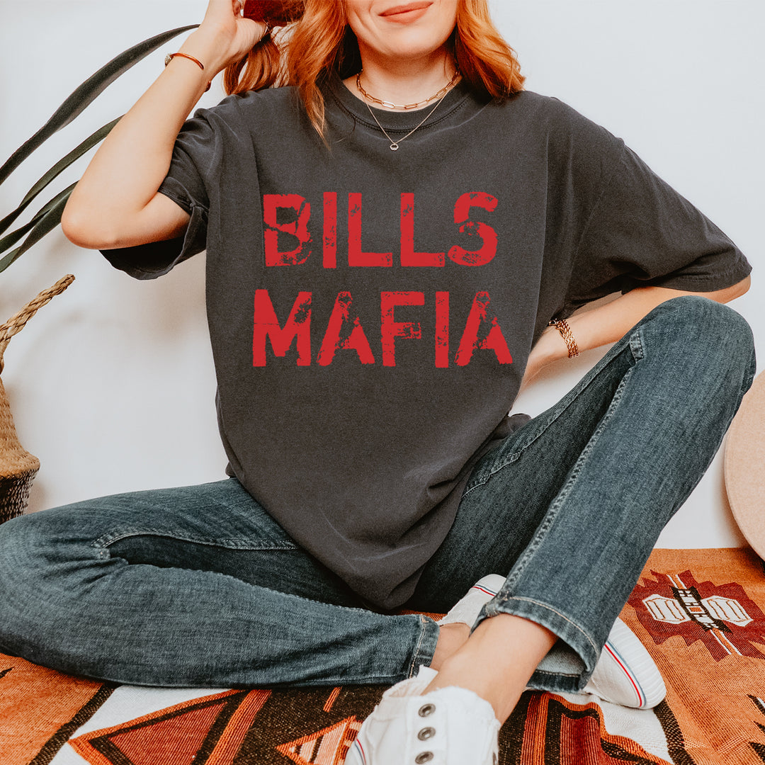 Distressed Bills Mafia Football Vintage Soft Unisex T-shirt 