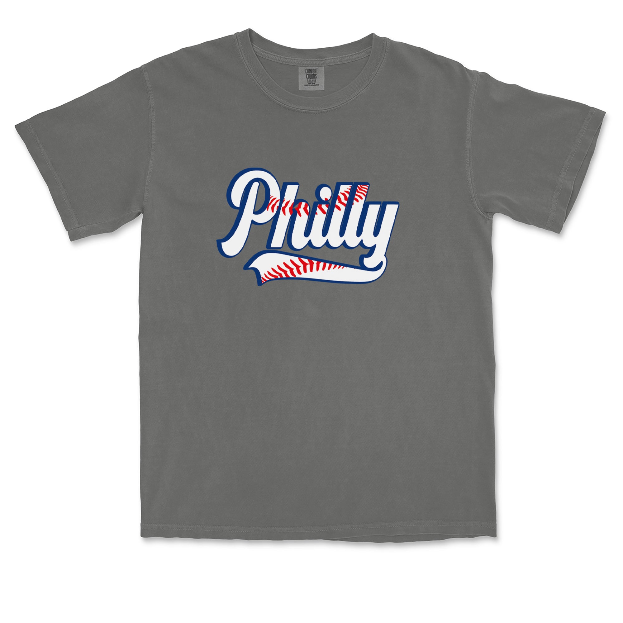 Philly Baseball Stitching Vintage Soft Unisex T-shirt 