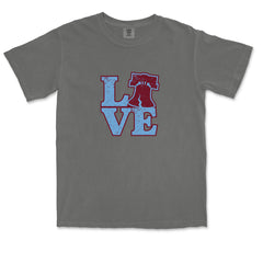 Love Philly Liberty Bell Vintage Soft Unisex T-shirt 