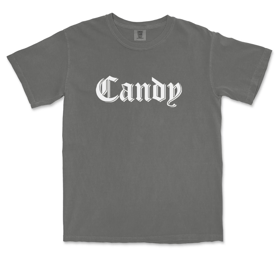 Candy Gothic Lettering Vintage Soft Unisex T-shirt 