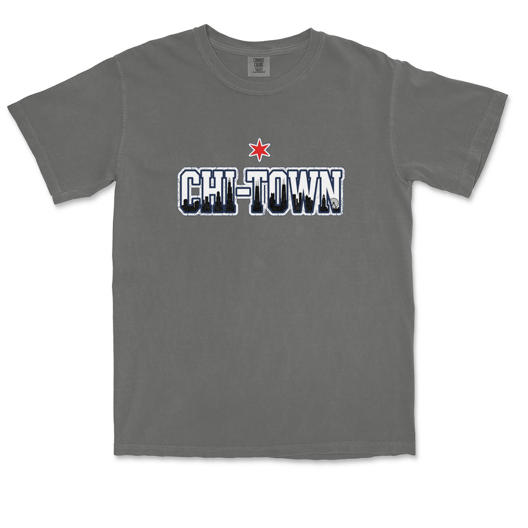 Chicago Chi-Town City Pride Vintage Soft Unisex T-shirt 