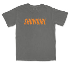 Showgirl Orange Glitter Vintage Soft Unisex T-shirt 