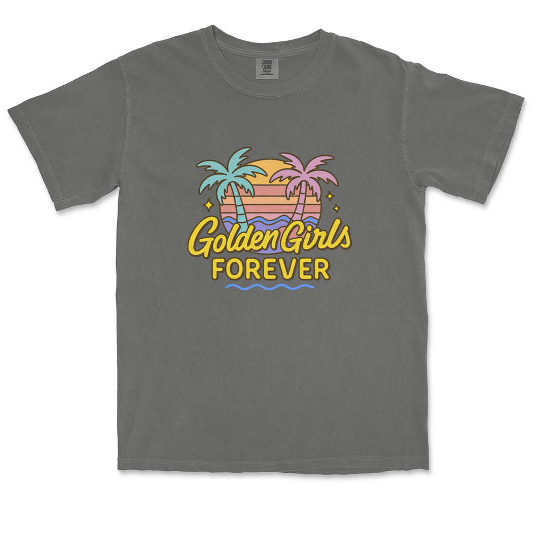 Golden Girls Forever Retro Sunset Vintage Soft Unisex T-shirt 