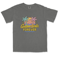 Golden Girls Forever Retro Sunset Vintage Soft Unisex T-shirt 