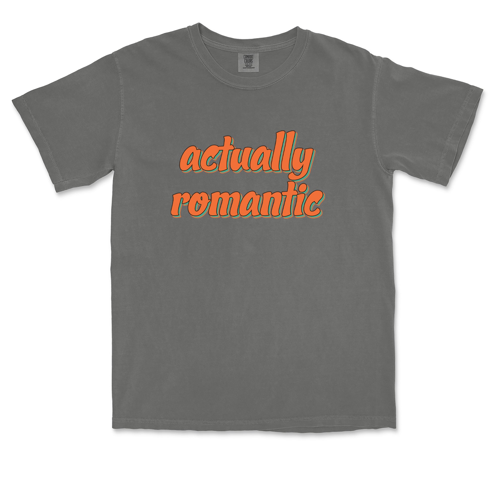 Actually Romantic Vintage Soft Unisex T-shirt 