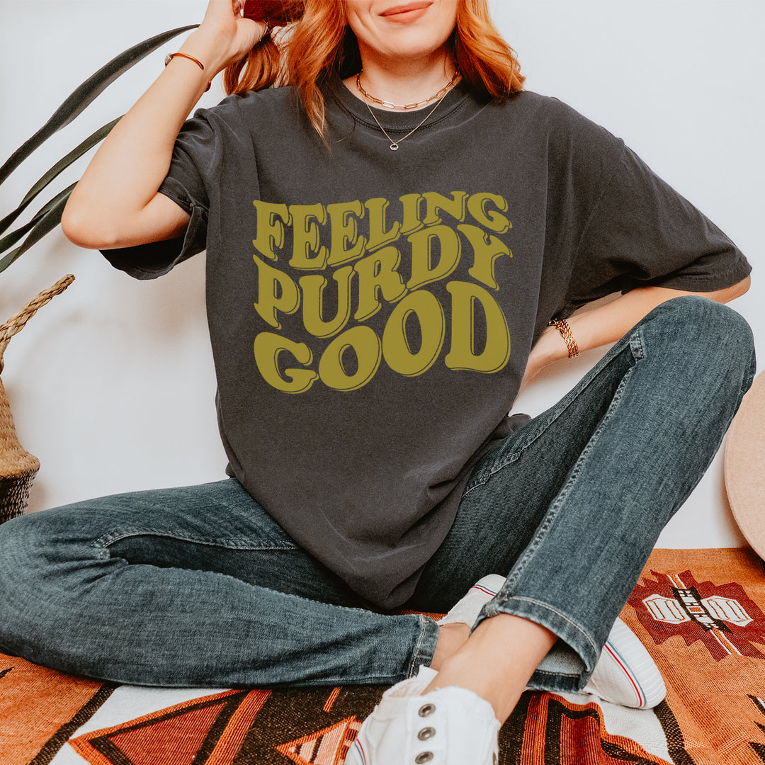 Feeling Purdy Good San Francisco Vintage Soft Unisex T-shirt 