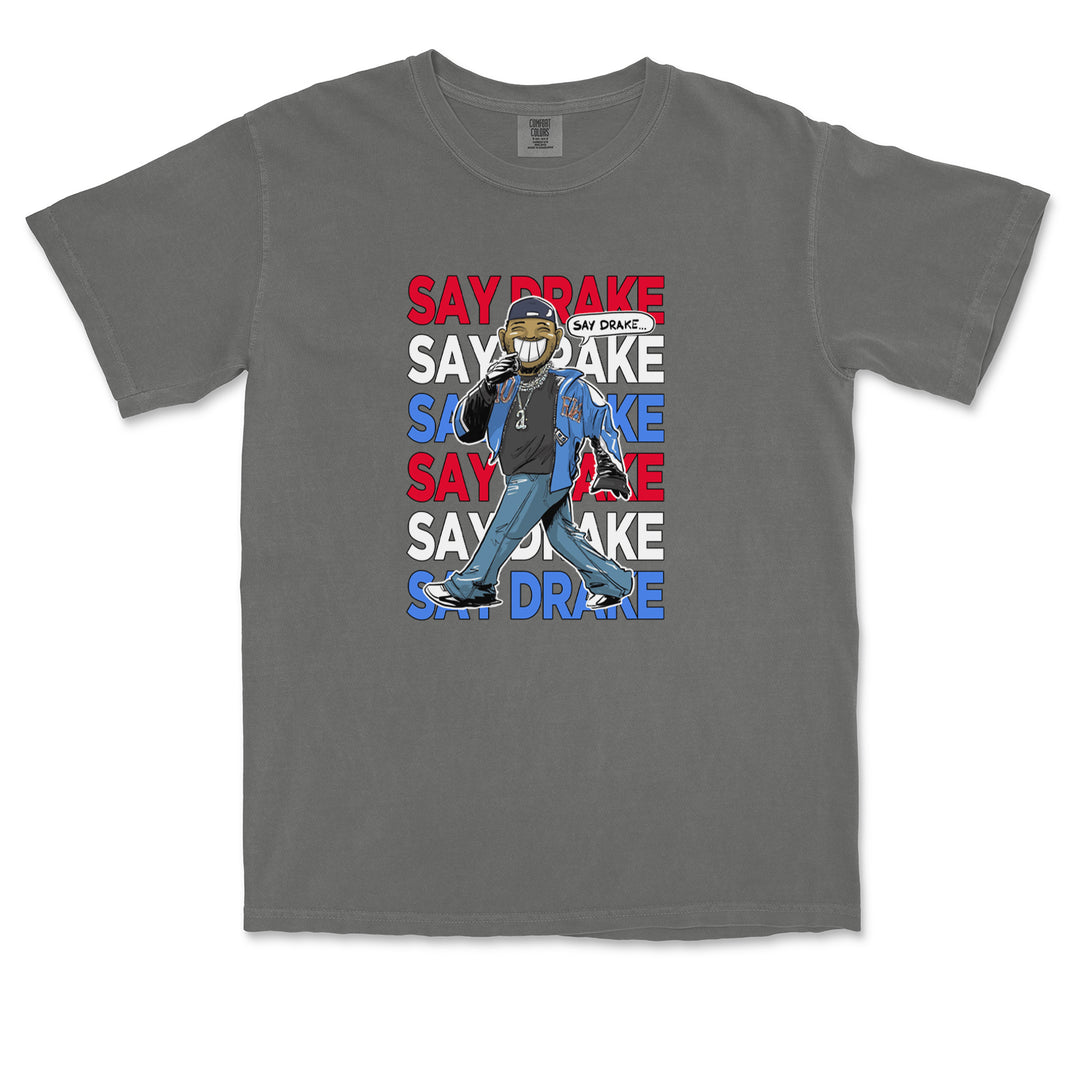 Say Drake Smiling Meme Mustard Vintage Soft Unisex T-shirt 