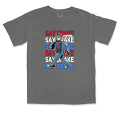 Say Drake Smiling Meme Mustard Vintage Soft Unisex T-shirt 