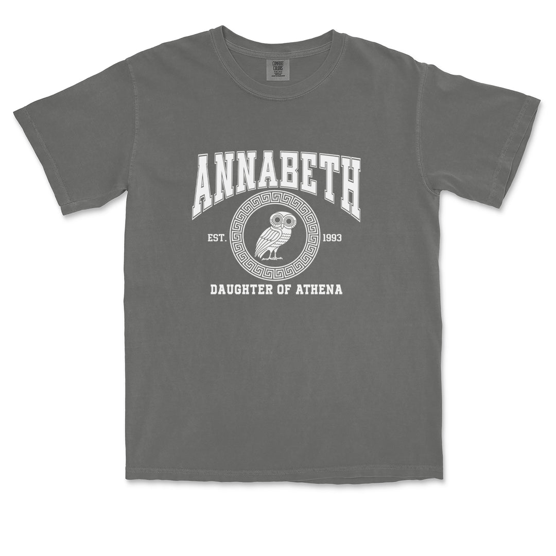 Annabeth Daughter of Athena Owl Wisdom Vintage Soft Unisex T-shirt 