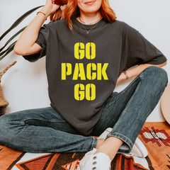 Go Pack Go Green Bay Vintage Soft Unisex T-shirt 