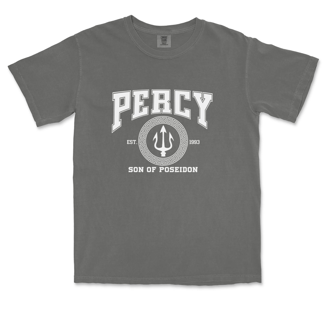 Percy Son Of Poseidon Sea God Vintage Soft Unisex T-shirt 