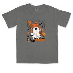 Life of a Showghoul Halloween Showgirl Vibes Vintage Soft Unisex T-shirt 