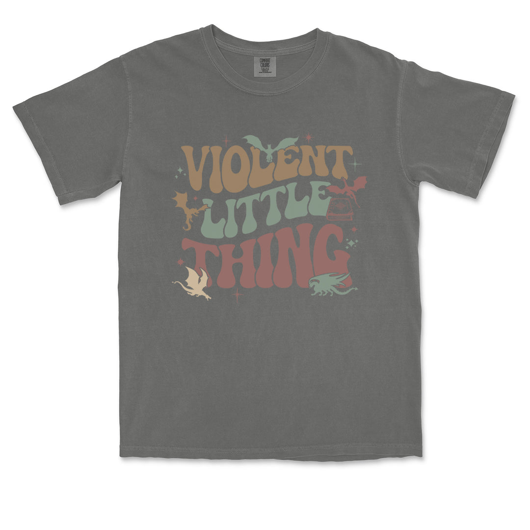 Violent Little Thing Dragon Vintage Soft Unisex T-shirt 