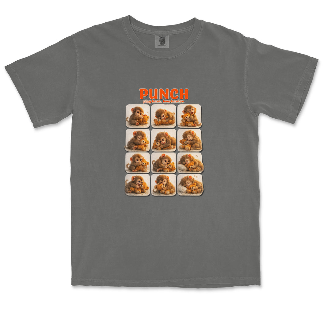 Punch Play Hard Love Harder Vintage Soft Unisex T-shirt 