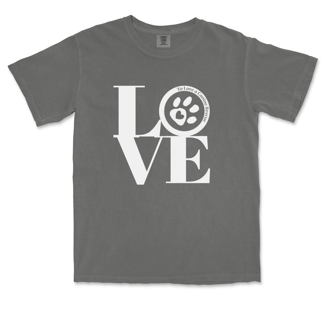TLC LOVE Dog Rescue Vintage Soft Unisex T-shirt 