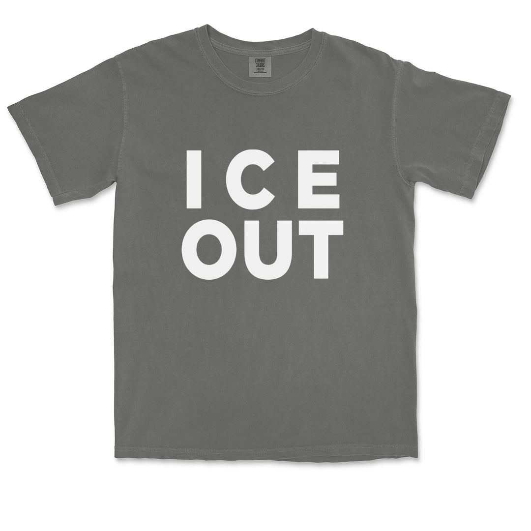Ice Out Protest Vintage Soft Unisex T-shirt 