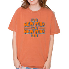 Go New York Go Basketball Vintage Soft Unisex T-shirt Yam