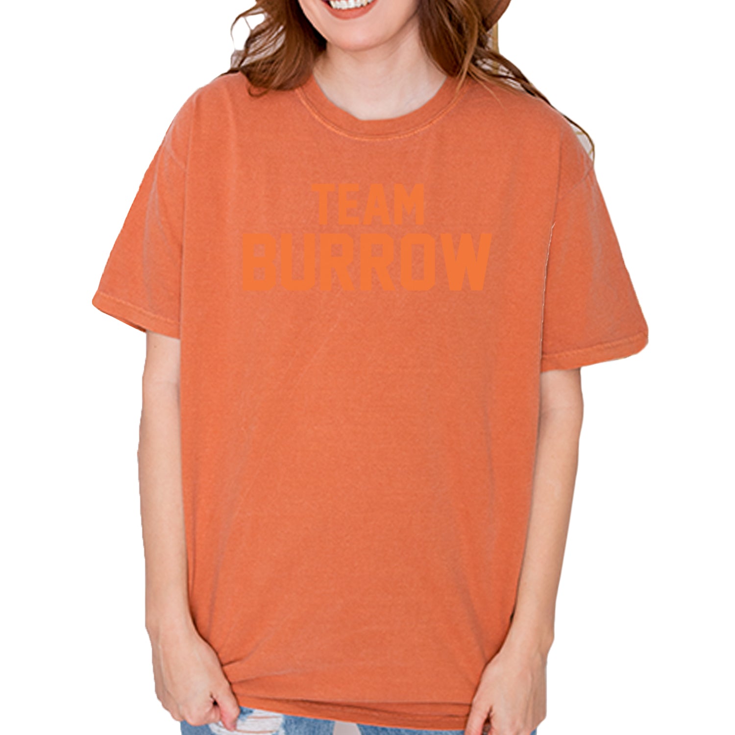 Team Burrow Cincinnati Vintage Soft Unisex T-shirt Yam