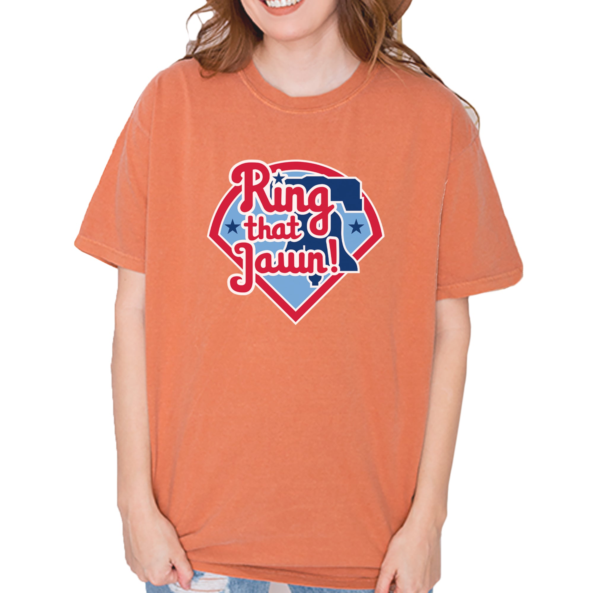 Ring That Jawn Philly Baseball Vintage Soft Unisex T-shirt Yam