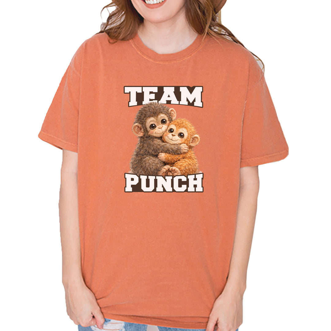 Team Punch Panchi-kun Monkey Vintage Soft Unisex T-shirt Yam