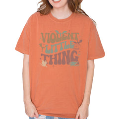 Violent Little Thing Dragon Vintage Soft Unisex T-shirt Yam