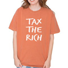 Tax the Rich Protest Wealth Inequality Vintage Soft Unisex T-shirt Yam