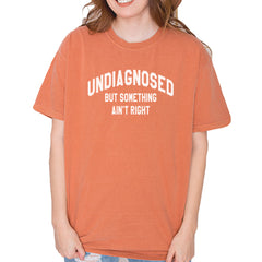 Undiagnosed But Something Ain't Right Vintage Soft Unisex T-shirt Yam