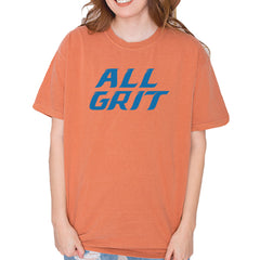 All Grit Detroit Football Vintage Soft Unisex T-shirt Yam