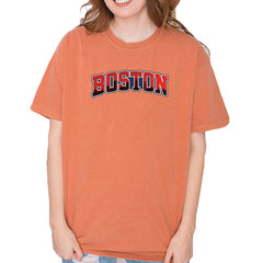 Boston City Pride Skyline Vintage Soft Unisex T-shirt Yam