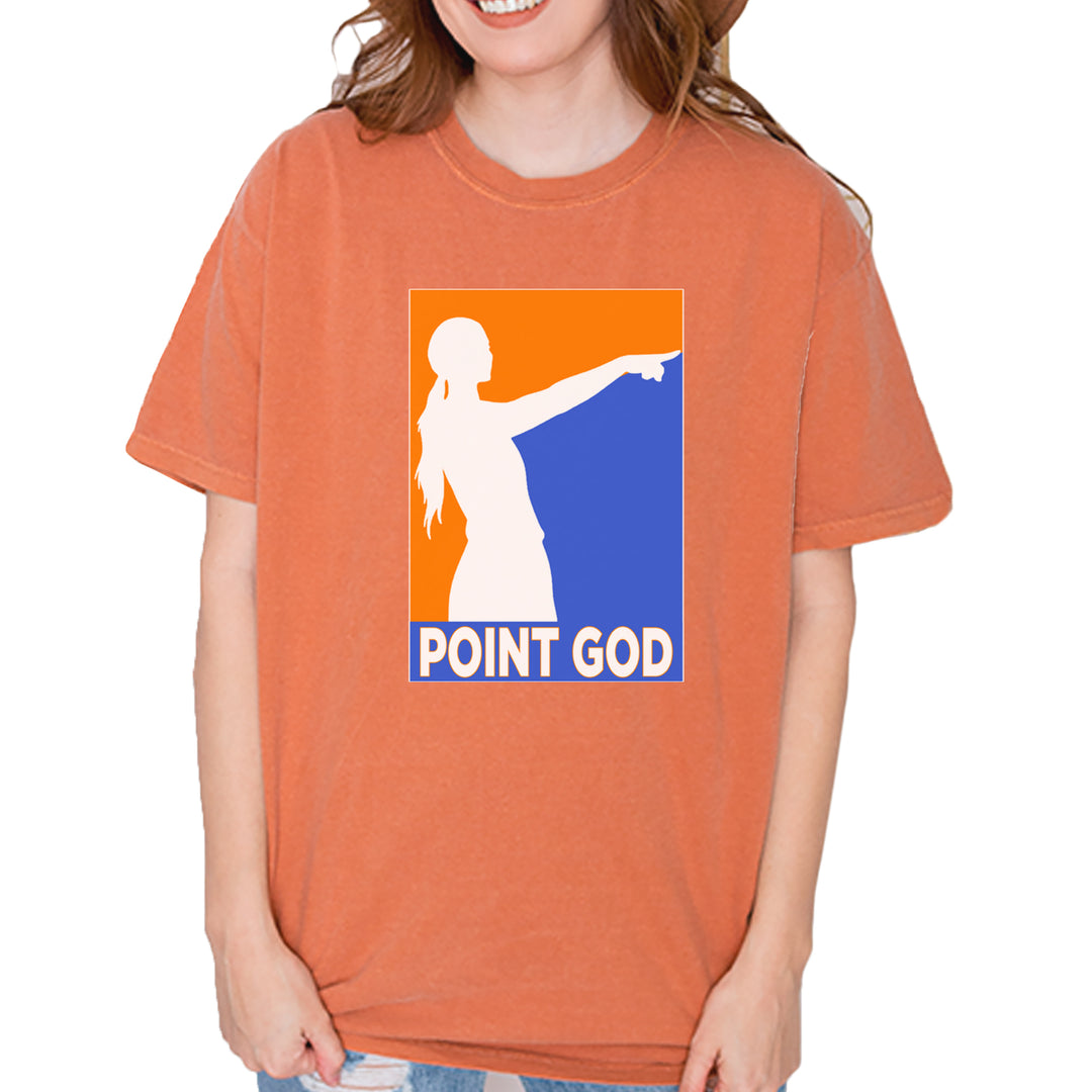 Point God Cunningham Basketball Pointing Meme  Vintage Soft Unisex T-shirt Yam