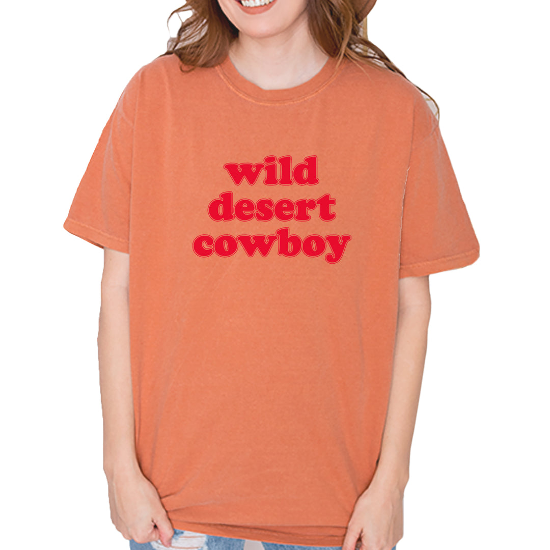 Wild Desert Cowboy Country Vintage Soft Unisex T-shirt Yam