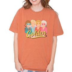 Stay Golden Girls Retro Vintage Soft Unisex T-shirt Yam