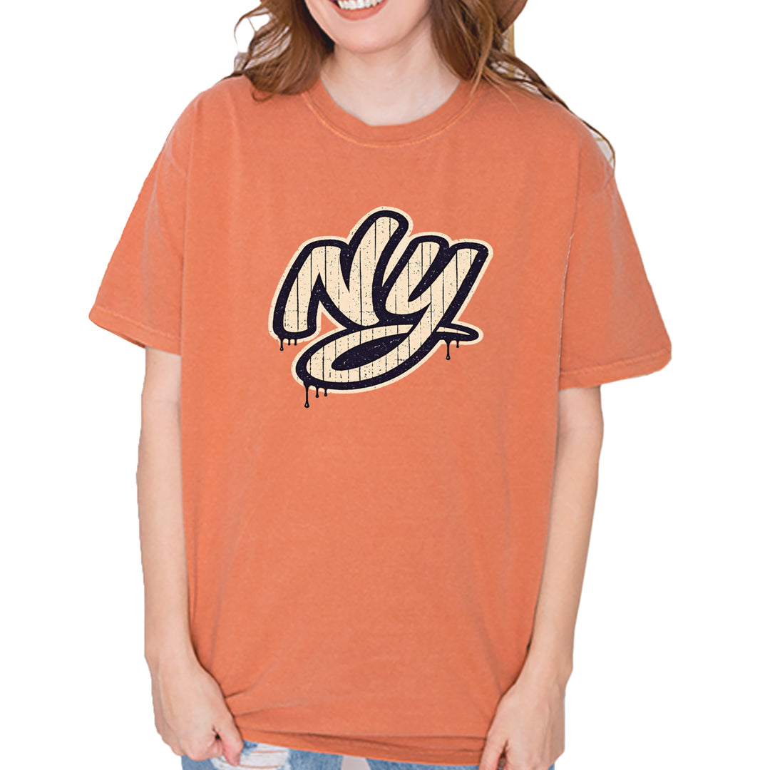 NYC New York City Grunge Street Vintage Soft Unisex T-shirt Yam