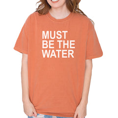 Must Be The Water Funny Racing Meme Vintage Soft Unisex T-shirt Yam