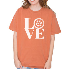 TLC LOVE Dog Rescue Vintage Soft Unisex T-shirt Yam
