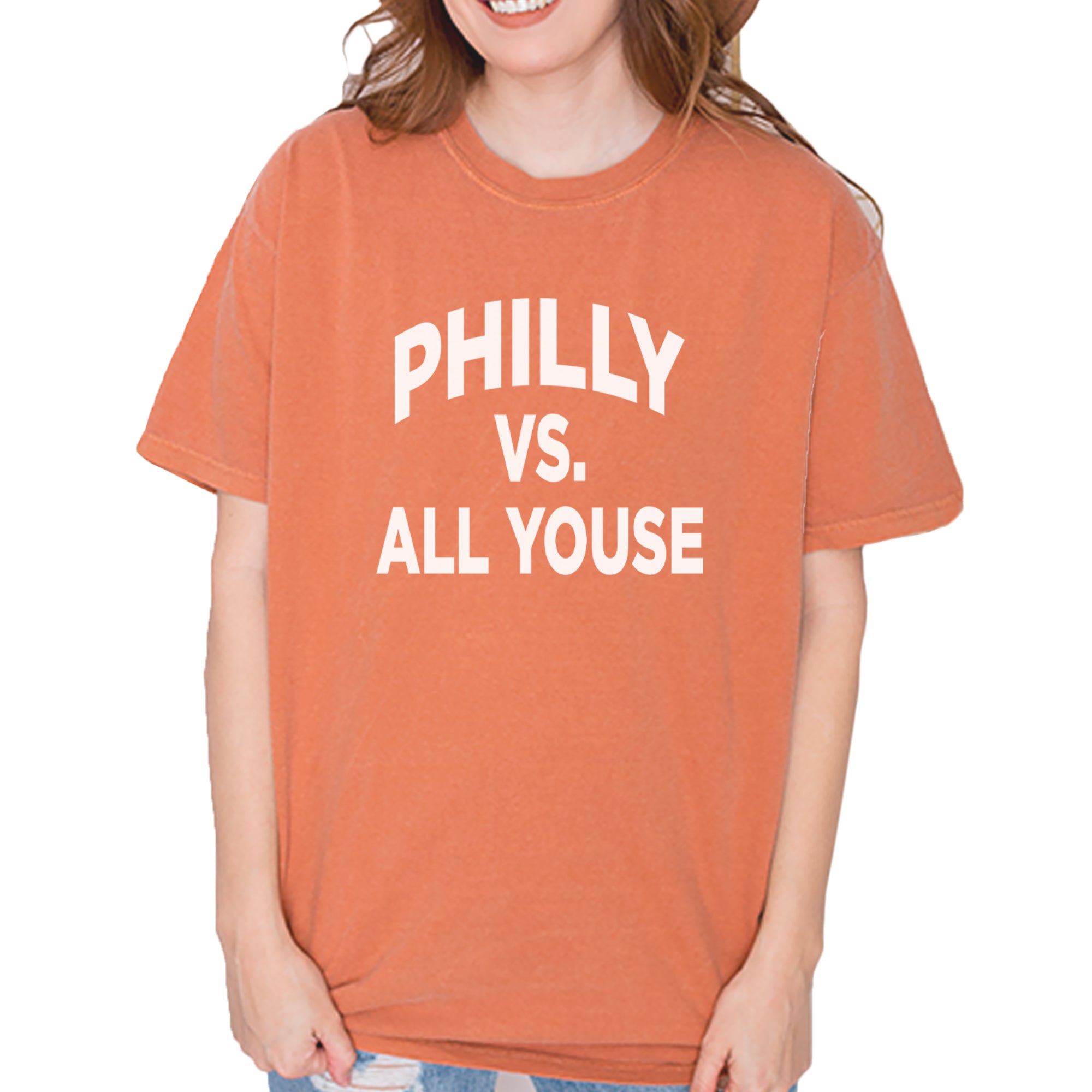 Philly Vs. All Youse Philly Thing Vintage Soft Unisex T-shirt Yam