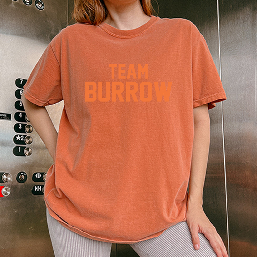 Team Burrow Cincinnati Vintage Soft Unisex T-shirt 