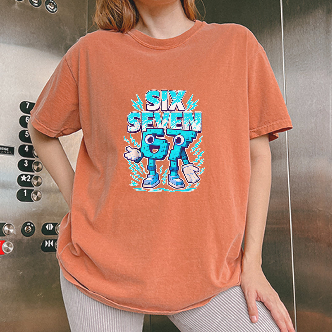 67 Brainrot Meme Slang Vintage Soft Unisex T-shirt 