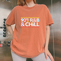 90s R&B and Chill Retro Throwback Vintage Soft Unisex T-shirt 