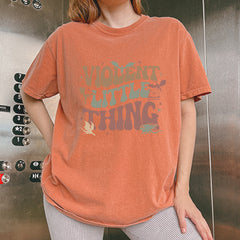 Violent Little Thing Dragon Vintage Soft Unisex T-shirt 