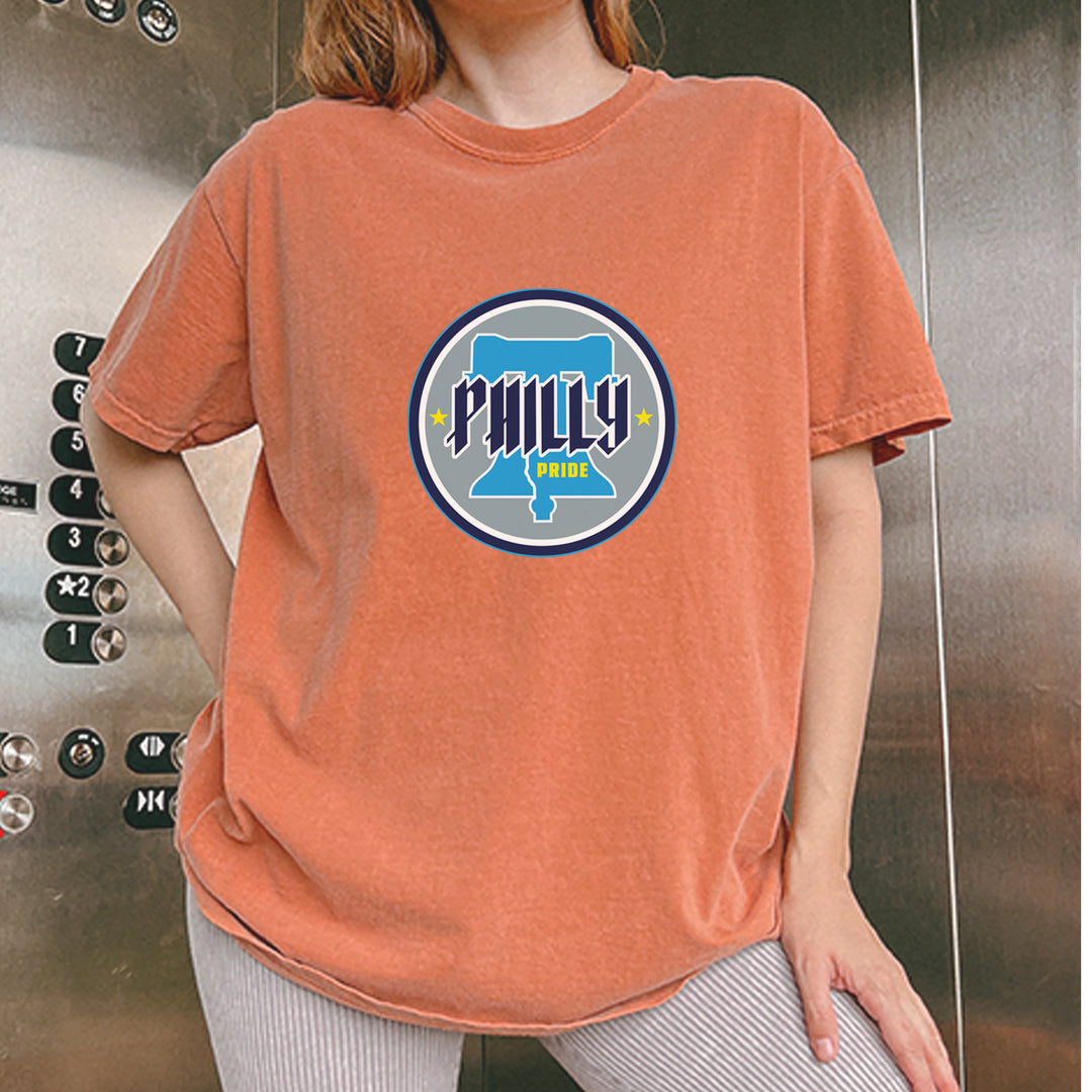 Philly Pride Liberty Bell Vintage Soft Unisex T-shirt 