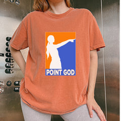 Point God Cunningham Basketball Pointing Meme  Vintage Soft Unisex T-shirt 