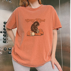 Punch Stay Kind Macaque Vintage Soft Unisex T-shirt 