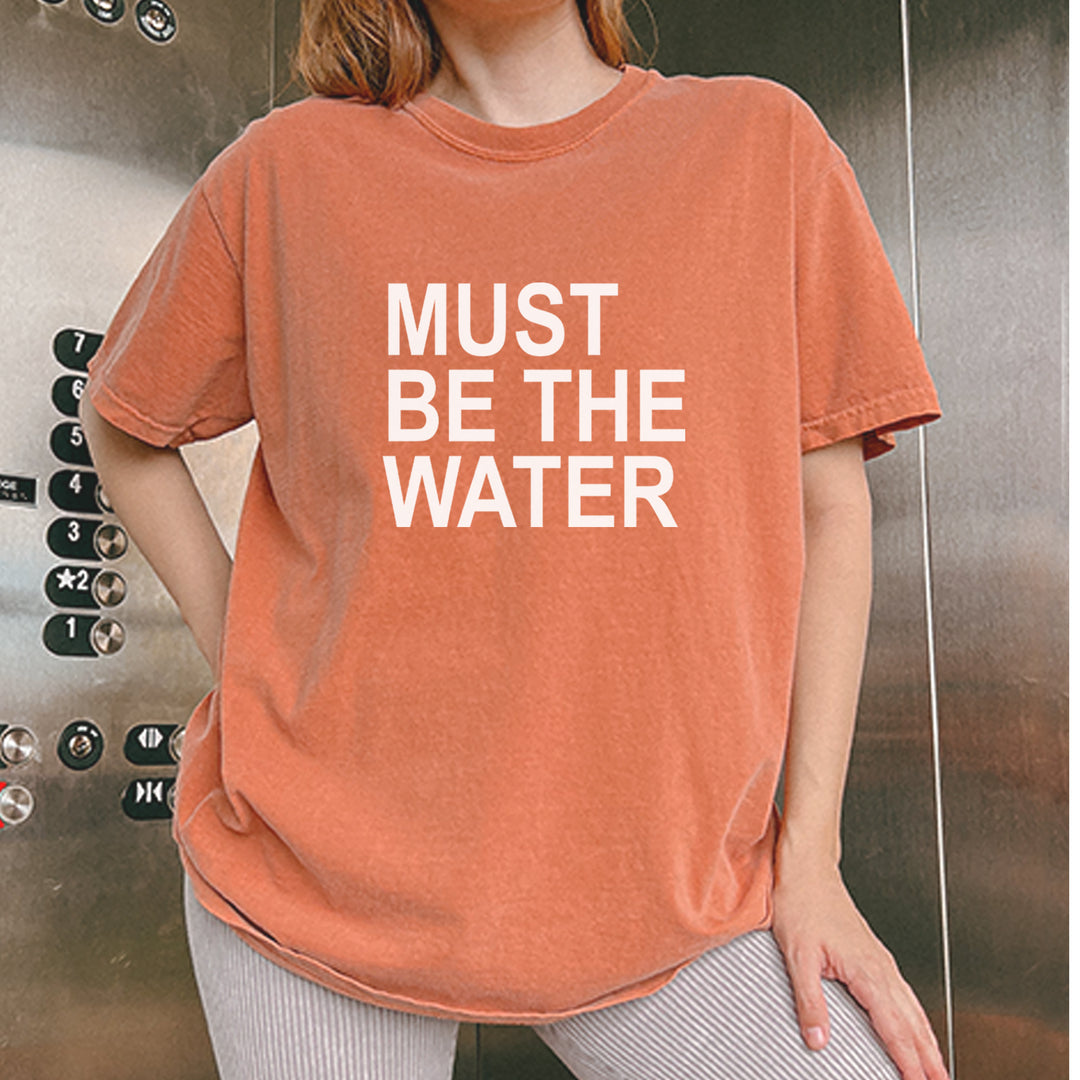 Must Be The Water Funny Racing Meme Vintage Soft Unisex T-shirt 