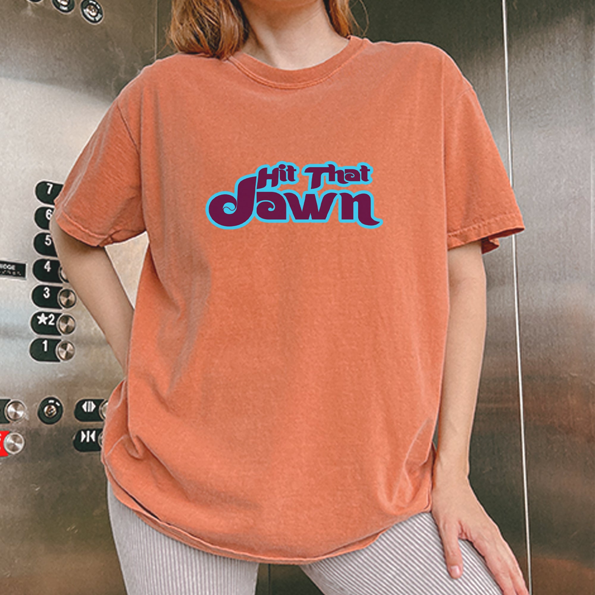 Hit That Jawn Philly Baseball Vintage Soft Unisex T-shirt 