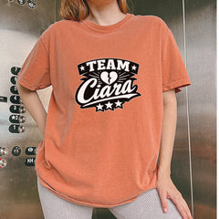 Team Ciara Scamanda Broken Heart Vintage Soft Unisex T-shirt 