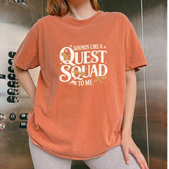 Sounds Like A Quest Squad To Me Empyrean Vintage Soft Unisex T-shirt 
