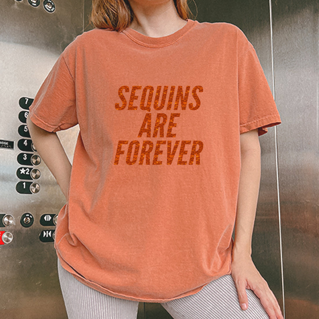 Sequins Are Forever Retro Glam Vintage Soft Unisex T-shirt 